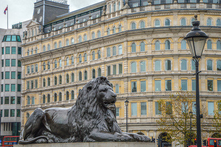 Trafalgar Square is a public spaceのeditorial素材