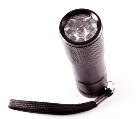 A led lamp isolated on white backgroundの写真素材