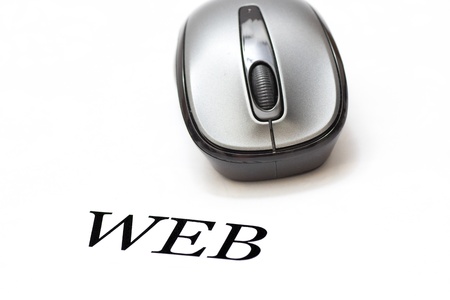 A mouse searching on the world wide web