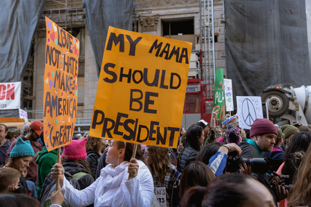 Women's March Los Angeles January 21 2017のeditorial素材