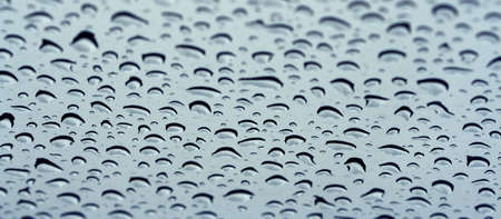 Waterdrops at glassの写真素材