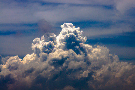 Rising clouds, Lantau, Hong Kong, Chinaの写真素材