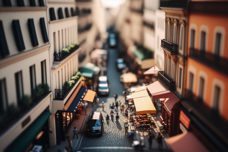 Street life in Milan. Milan is the capital and largest city of Italy.の素材