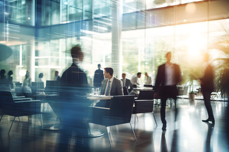 Business People Meeting Corporate Cityscape Occupation Concept. Horizontal Imageの素材