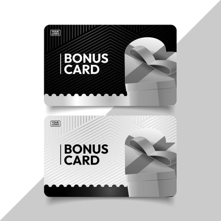 expensive elegant gift card template designのイラスト素材