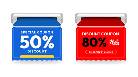 sales label collection with editable textのイラスト素材