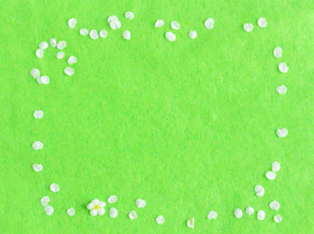 bright spring background - the combination of yellow and light green creates an atmosphere of joy, copy spaceの写真素材