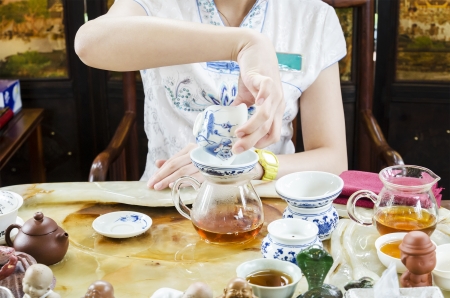 Traditional Chinese teaの写真素材