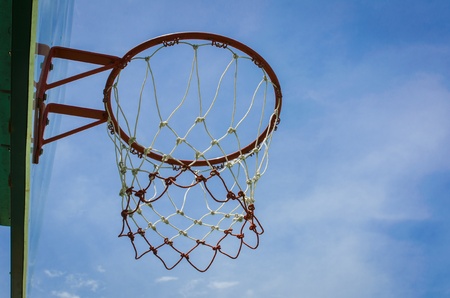 Basketball cageの写真素材