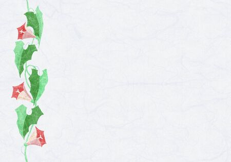morning glory paper backgroundの写真素材