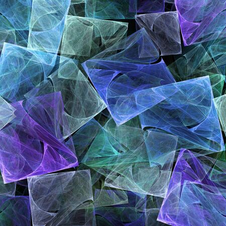fractal crystalsの写真素材