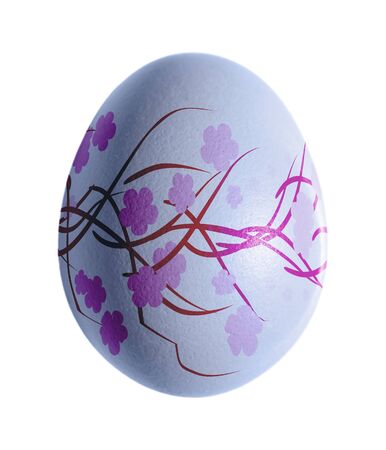 easter egg isolatedの写真素材