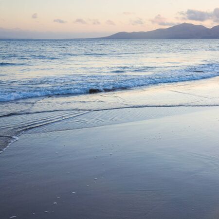 Lanzarote eveningの写真素材