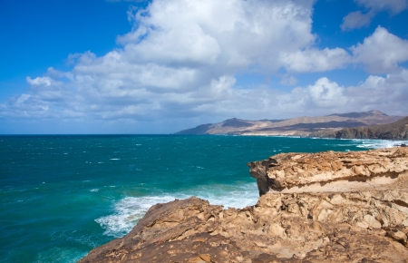 west coast of Fuerteventura, Canary Islands, at La Pared