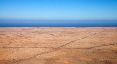 Fuerteventura, view west from Tindaya mountain