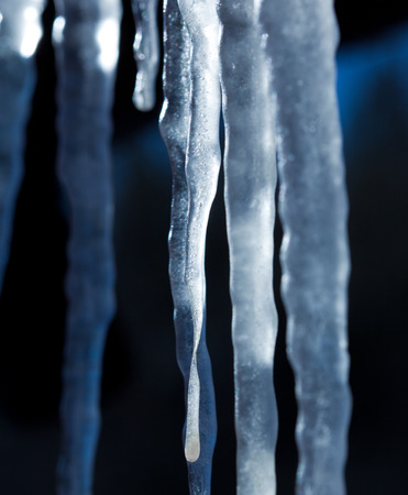 icicles natural background