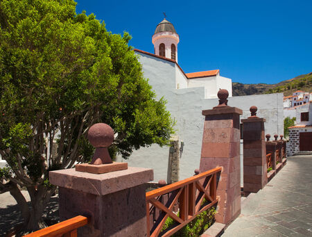 Tejeda village in Gran Canariaの写真素材