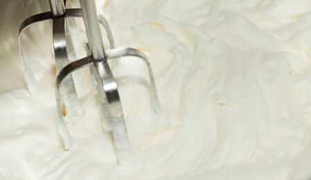 whiping cream food background