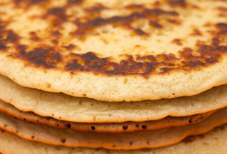 pancake texture close up food backgroundの写真素材