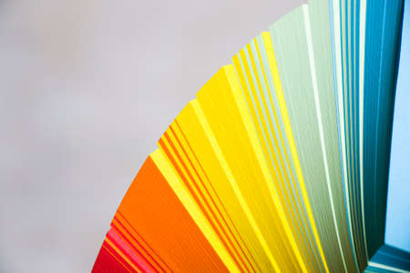 Colorful paper background, paper board and empty space for text, cardboardの写真素材