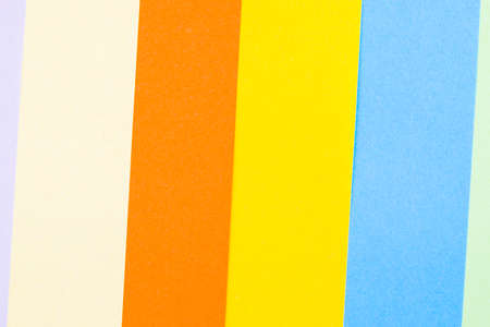 Colorful paper background, paper board and geometric figures, pastel colored