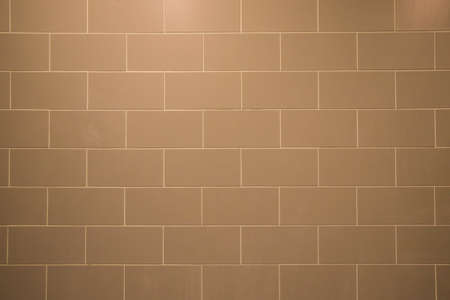 Green ceramic wall background and textureの写真素材
