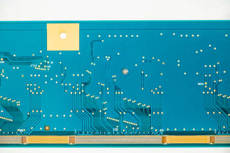 Electronic motherboard and isometric processor and microchip, electronic parts