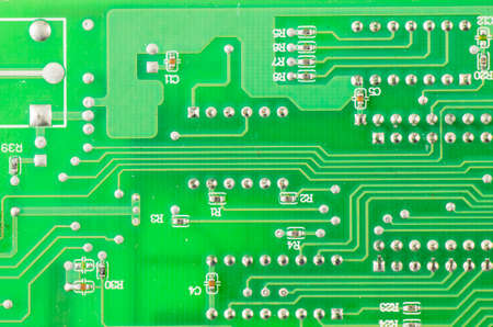 Electronic motherboard and isometric processor and microchip, electronic parts