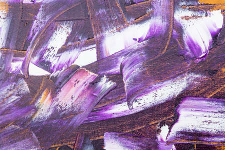 purple and white colors paint, abstract and modern drawing art, color backgroundの写真素材