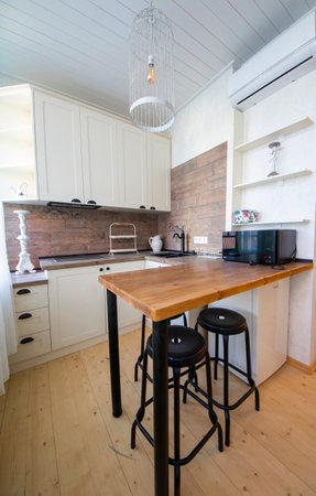 House apartment interior design, indoorの写真素材
