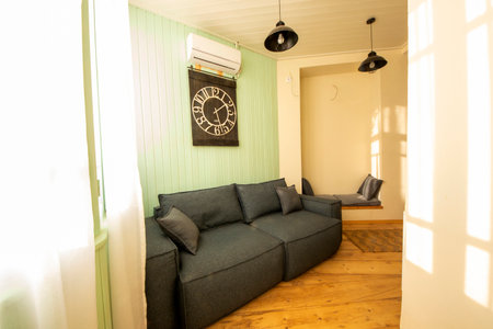 House apartment interior design, indoorの写真素材