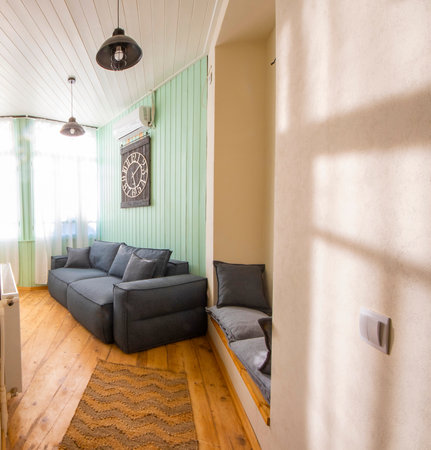 House apartment interior design, indoorの写真素材