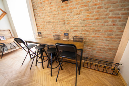 House apartment interior design, indoorの写真素材