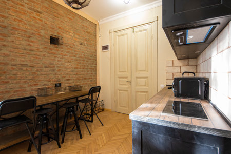 House apartment interior design, indoorの写真素材