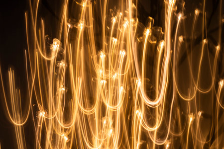 abstract lights background and wallpaperの写真素材