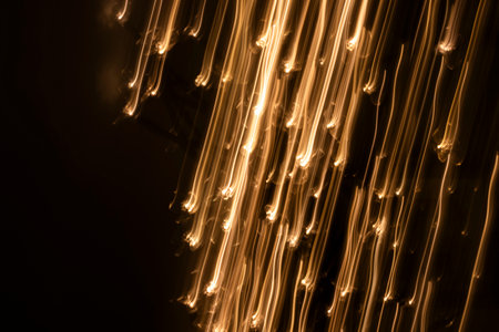 abstract lights background and wallpaperの写真素材