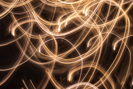 abstract lights background and wallpaperの写真素材