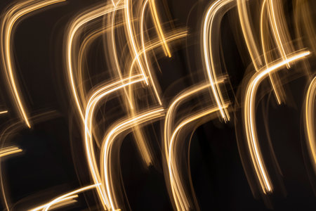 abstract lights background and wallpaperの写真素材