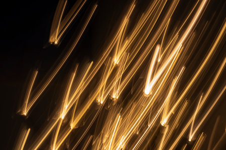 abstract lights background and wallpaperの写真素材