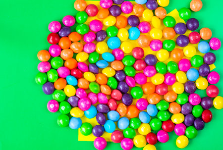 colorful sweet candy backgroundの写真素材
