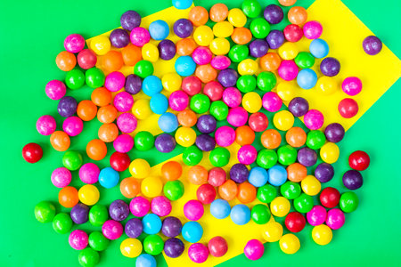 colorful sweet candy backgroundの写真素材