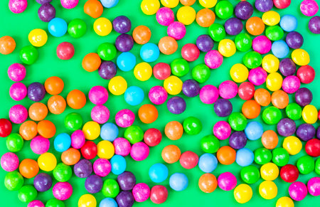 colorful sweet candy backgroundの写真素材