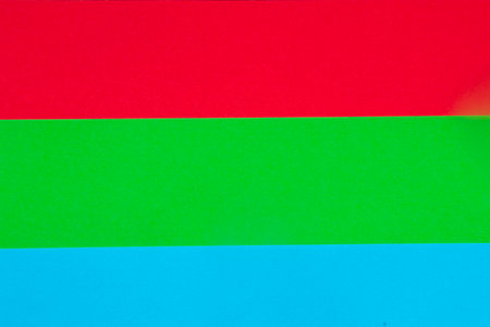 Colorful paper background, paper board and geometric figuresの写真素材