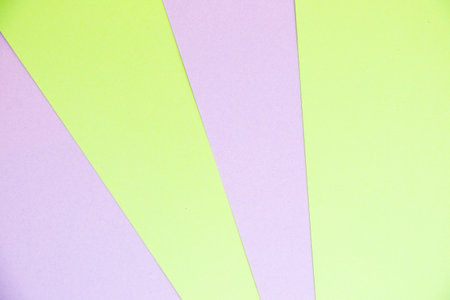 Colorful paper background, paper board and geometric figuresの写真素材