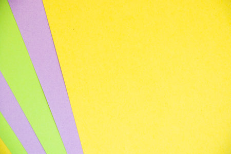 Colorful paper background, paper board and geometric figuresの写真素材