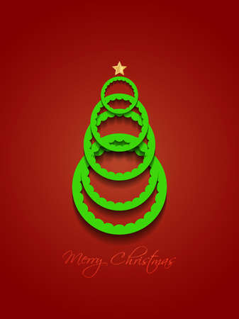 Beautiful Christmas backgroundのイラスト素材