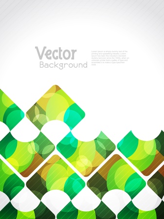 Beautiful abstract glowing background with colorful squares. のイラスト素材