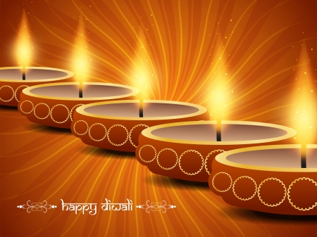 religious background design for Diwali のイラスト素材