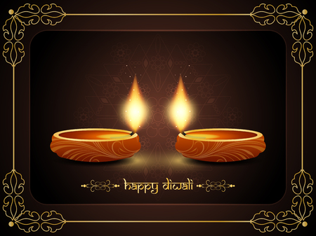 religious background design for Diwali のイラスト素材