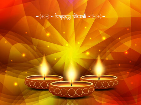 Happy Diwali background design.のイラスト素材